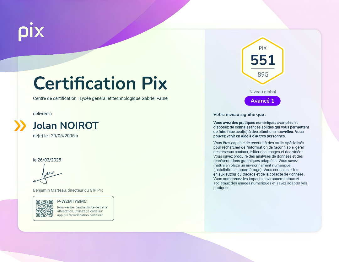 Certif 1